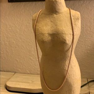 Rose gold Origami Owl chain